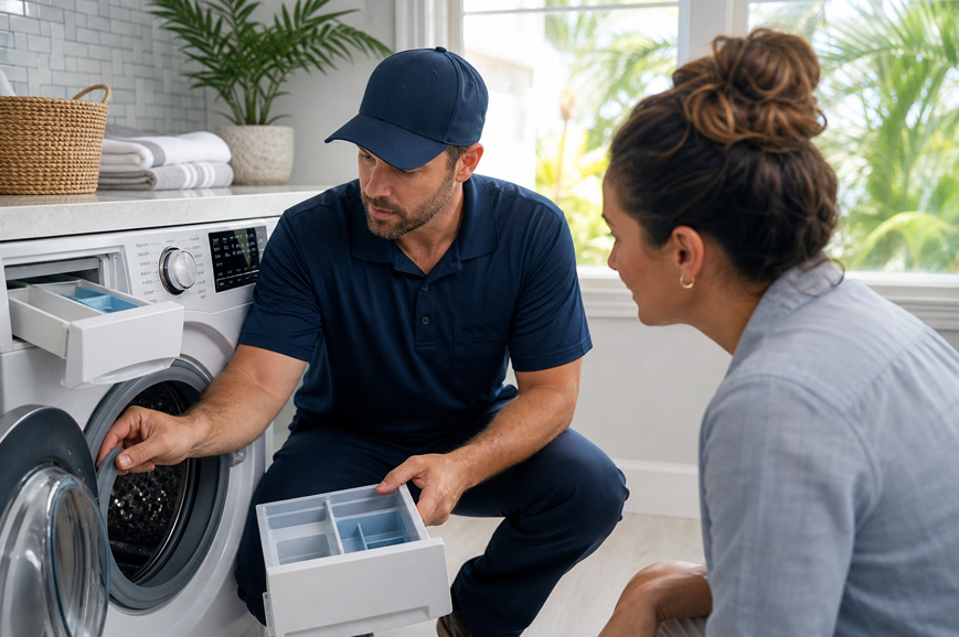 Reasons Tampa Front-Load Washers Start Smelling Faster
